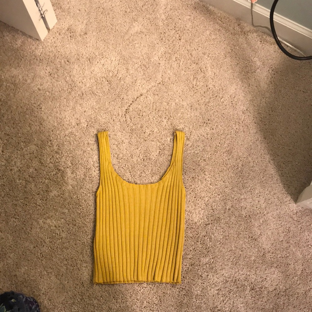 Yellow tank
